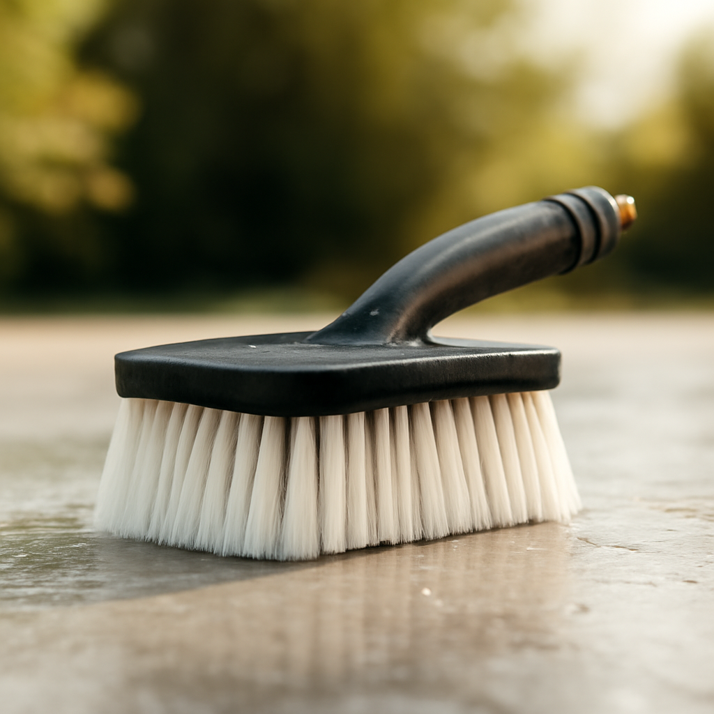 Brosse de lavage : guide d'achat pour résultats impeccables – Utilisation au jardin (IA)