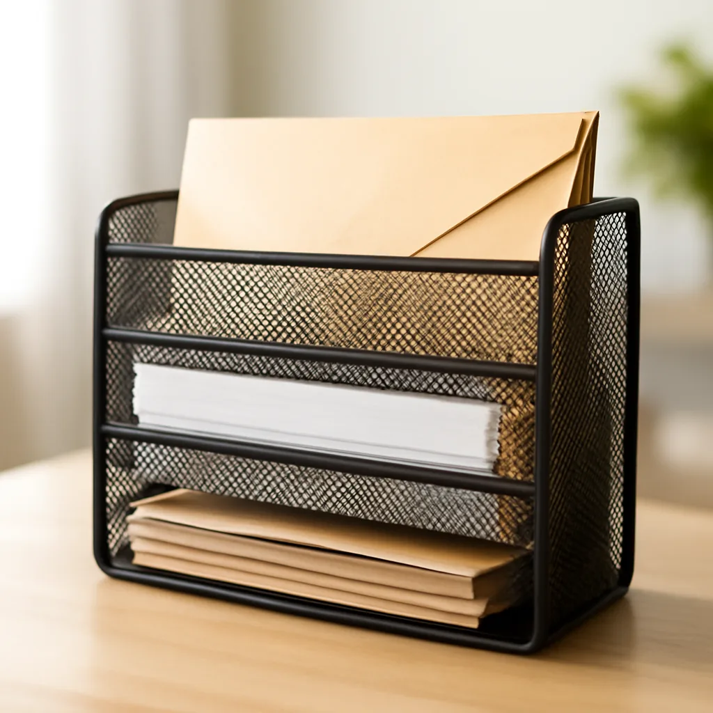 Guide d'achat : choisir la corbeille à courrier idéale