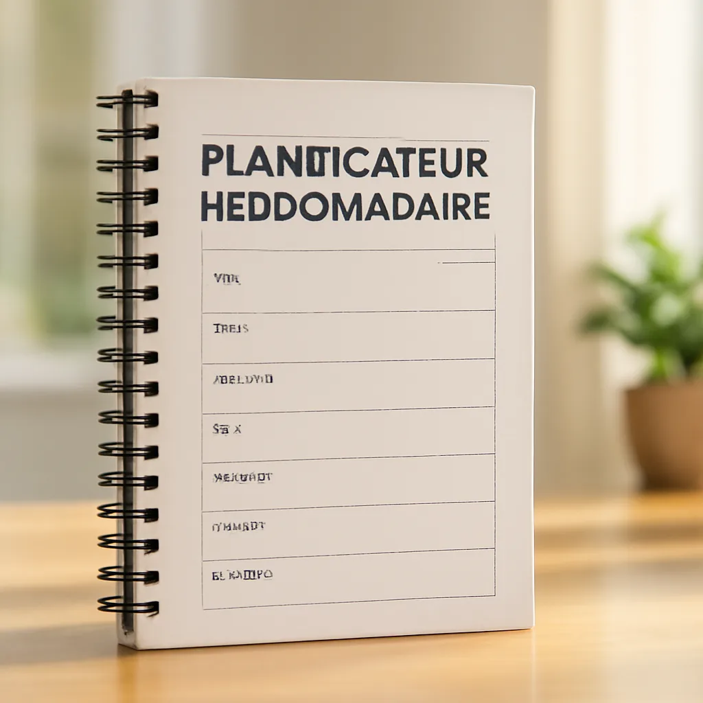 Guide d'achat du planificateur hebdomadaire idéal