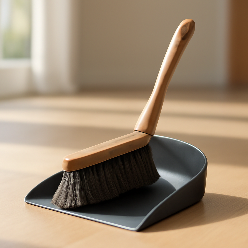 Guide d'achat pour un set balayette et pelle idéal – Utilisation au jardin (IA)